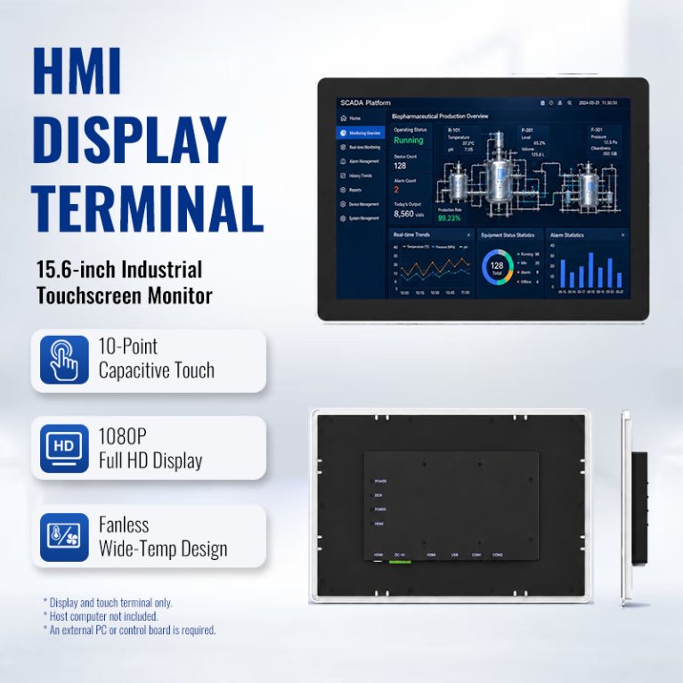 industrial touch screen monitor